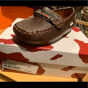 Baby Boy vennettini brown loafers New!!!